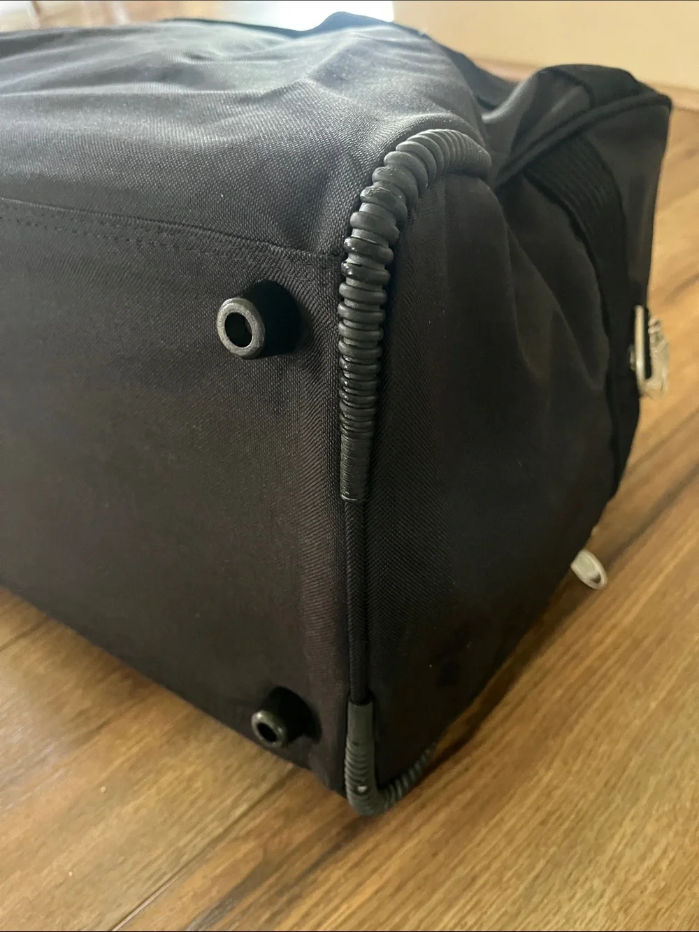 Ricardo Beverly Hills Men's Black Travel Duffel with Double Front Pockets